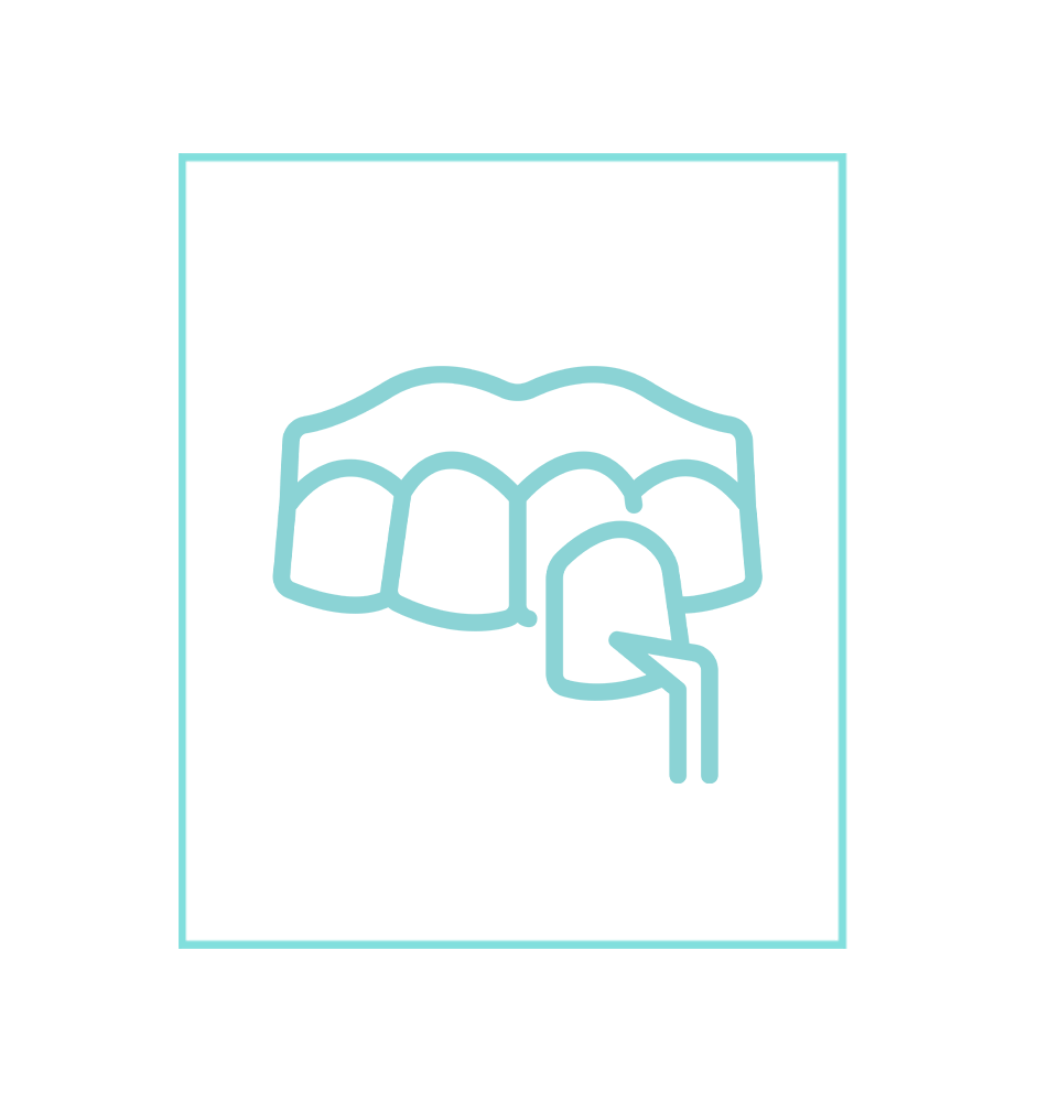 icon of porcelain veneer