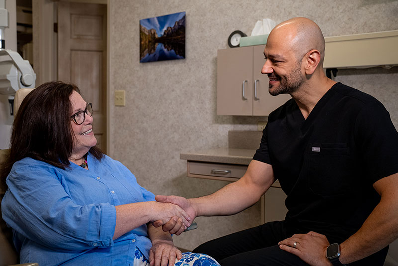 Doctor Shaking Patients hand