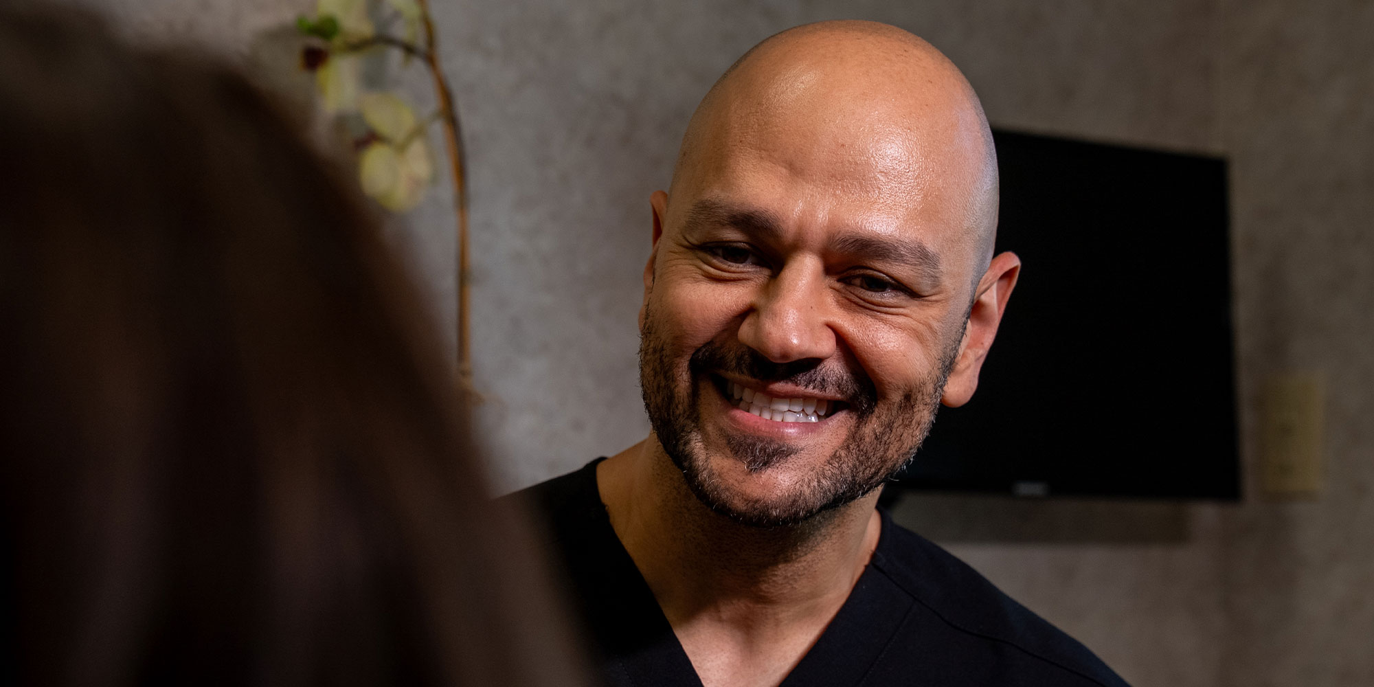 Doctor consulting with Patient